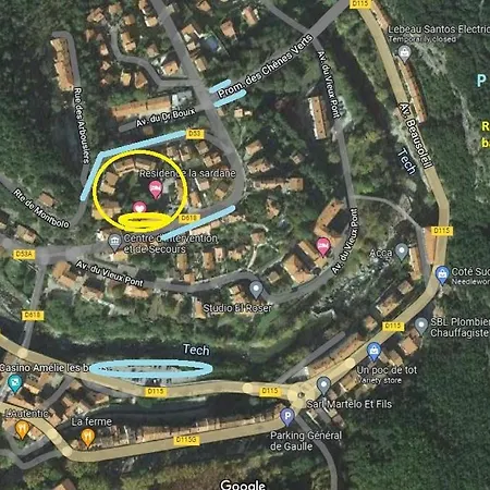 Classé 2 étoiles à 5 Minutes Du Centre Et 10 Des Thermes Amélie-les-Bains-Palalda