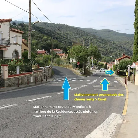 Appartement Classé 2 étoiles à 5 Minutes Du Centre Et 10 Des Thermes Amélie-les-Bains-Palalda